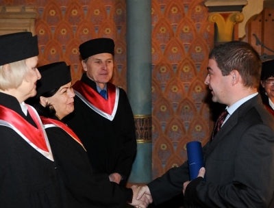 Slavnostní promoce - prosinec 2012